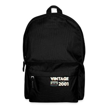 Klassische & nostalgische Musik Geburtstag - Vintage - Rucksack - Schwarz - Vorne