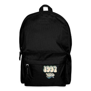 1997 Retro Geschenkidee - Rucksack - Schwarz - Vorne