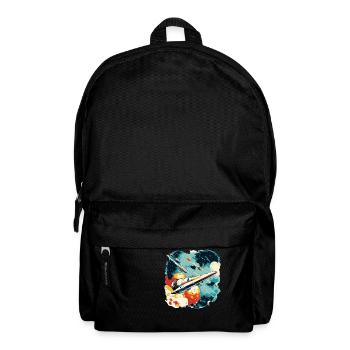 Future flight: Galactic space fleet in action - Backpack - black - Front