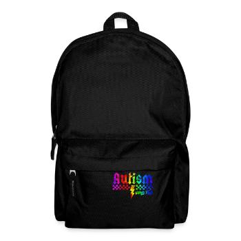 Autism awareness different different better - Backpack - black - Front