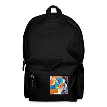 Schon leer? - Rucksack - Schwarz - Vorne