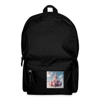 Schloss - Rucksack - Schwarz - Vorne