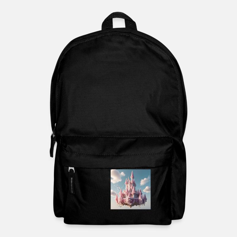 Schloss - Rucksack - Schwarz
