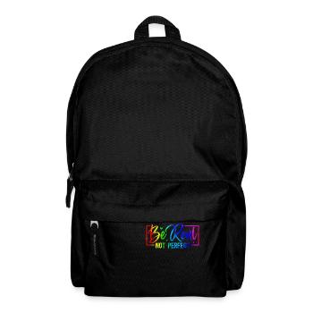 Be original vector design symbol retro quote label - Backpack - black - Front