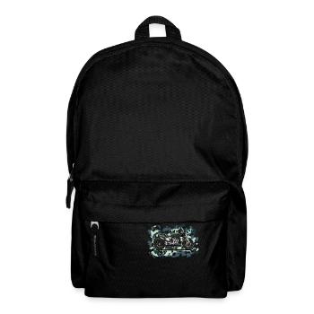 Cruiser // Custom // Motorcycle - Backpack - black - Front