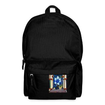 A blue flower in my head - Backpack - black - Front