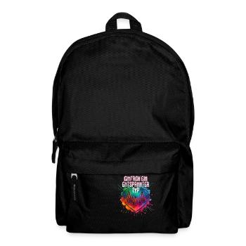 Entspannter Typ - Rucksack - Schwarz - Vorne
