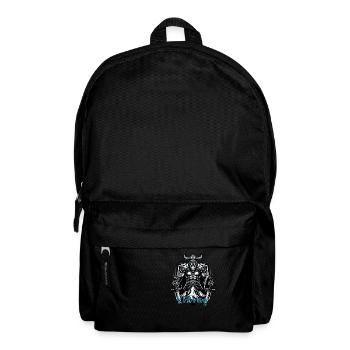 Berserker Wikinger, Viking Schriftzug - Rucksack - Schwarz - Vorne