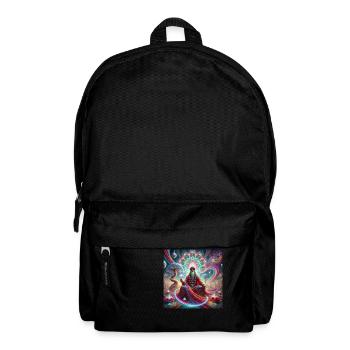 psyguru - Rucksack - Schwarz - Vorne