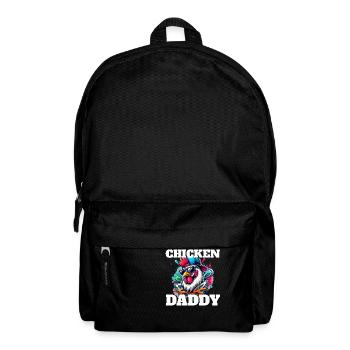 Poulet Daddy Poulet Garder le poulet - Sac à dos - noir - Devant
