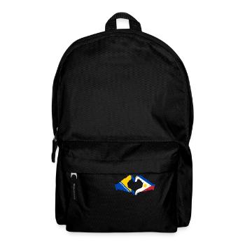 Bosnien Philippinen Flagge Hände Herzform - Rucksack - Schwarz - Vorne