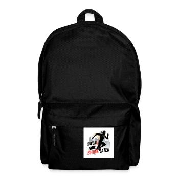 Sweat Now, Shine Later - Sac à dos - noir - Devant