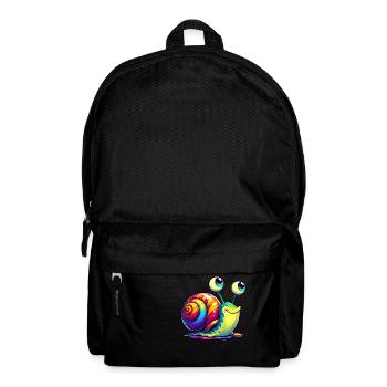 Escargot - Sac à dos - noir - Devant