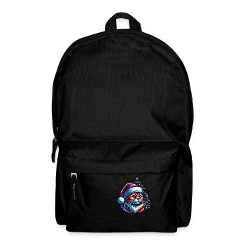 Cute Cat Christmas - Backpack - black - Front
