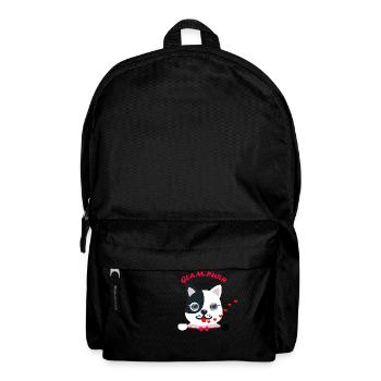 Cat- glampurr - Rucksack - Schwarz - Vorne