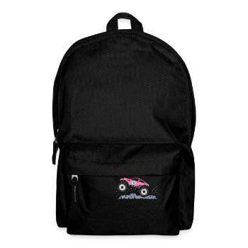 Monstertruck Geburtstag 5 Pink - Rucksack - Schwarz - Vorne