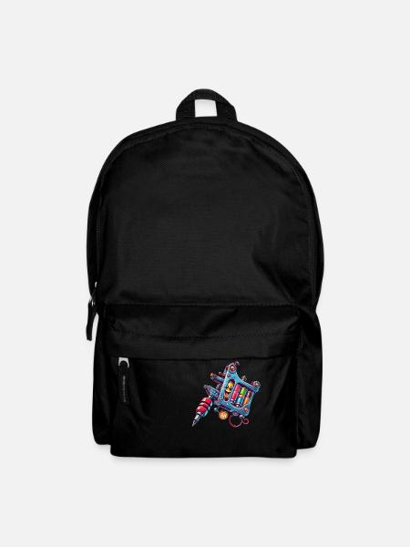 tattoo maschine - Rucksack - Schwarz