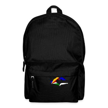 Seychellen Estland Flagge Hände Herzform - Rucksack - Schwarz - Vorne