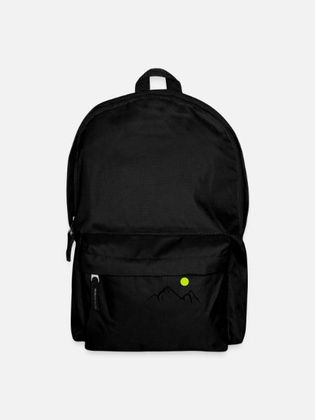 Montagnes 01 - Sac à dos - noir