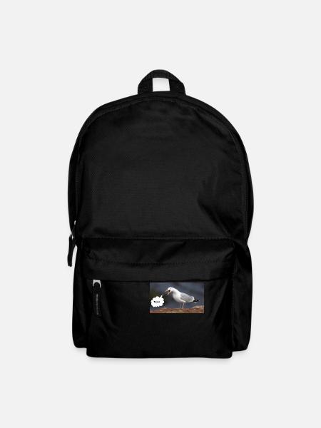 Moin Möwe - Rucksack - Schwarz