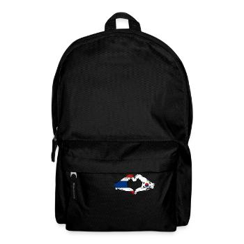 Thaïlande Corée du Sud Drapeau Mains Coeur Forme Utilisé - Sac à dos - noir - Devant