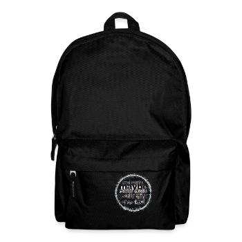 maybe too - Rucksack - Schwarz - Vorne