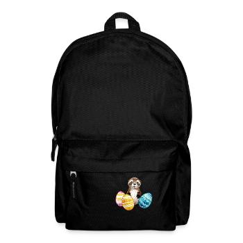 Otter Easter Watercolor - Backpack - black - Front