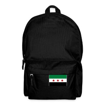 Drapeau de la Syrie - Sac à dos - noir - Devant