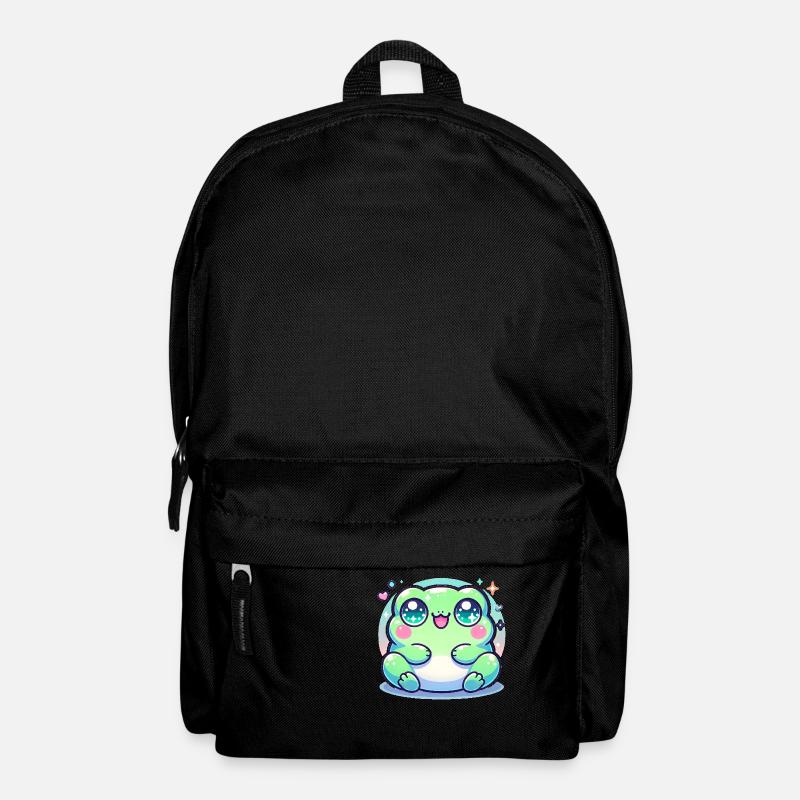 CUTE KAWAII FROG - Backpack - black