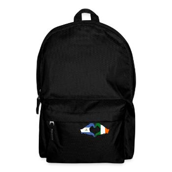 Nicaragua Irlande Drapeau Mains Coeur Forme - Sac à dos - noir - Devant