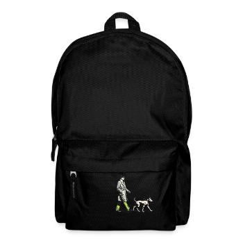 Promener le chien - Sac à dos - noir - Devant