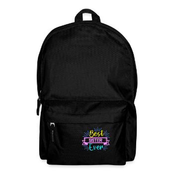 Meilleure soeur - Sac à dos - noir - Devant