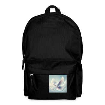 Taube I - Rucksack - Schwarz - Vorne