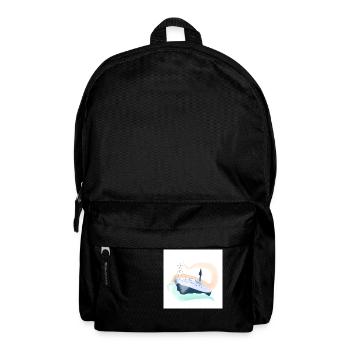 Urlaubskreuzfahrt - Rucksack - Schwarz - Vorne
