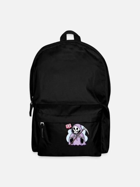 A Reaper's Romance tshirt - Backpack - black