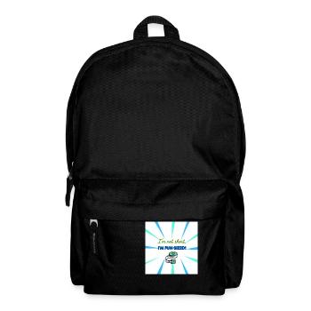 I'm Not Short, I'm Fun-Sized Design - Backpack - black - Front