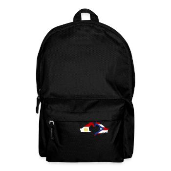 Ägypten Puerto Rico Hände Herzform - Rucksack - Schwarz - Vorne