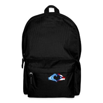 Ouïghour Porto Rico Mains Forme de Coeur - Sac à dos - noir - Devant