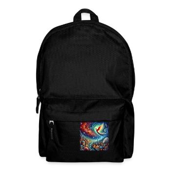 Der fliegende Geiger - Rucksack - Schwarz - Vorne