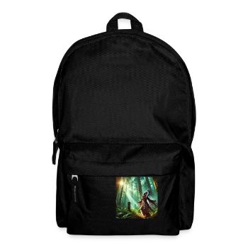 Schamane in Trance (A) - Rucksack - Schwarz - Vorne