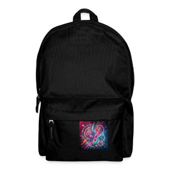 Neon-Energie - Rucksack - Schwarz - Vorne