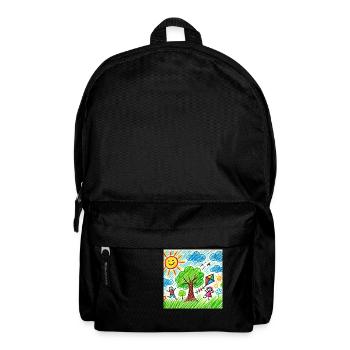 Summer T-Shirt - Backpack - black - Front