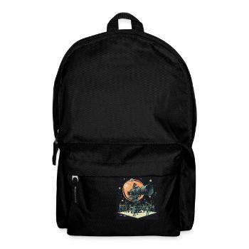Camera stars - Rucksack - Schwarz - Vorne