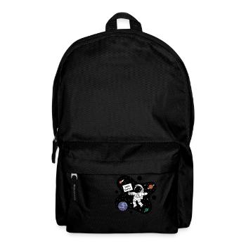 Hallo Erde! - Rucksack - Schwarz - Vorne