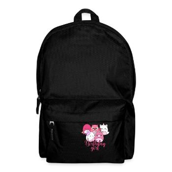 Jolie fille d’anniversaire Squishmallow - Sac à dos - noir - Devant