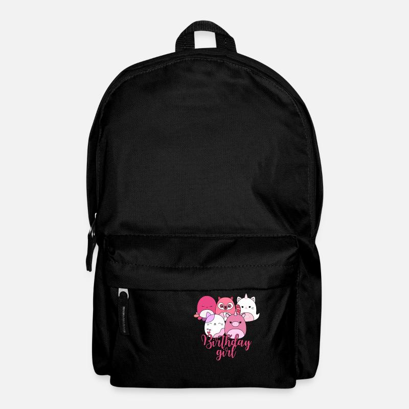 Süßes Squishmallow-Geburtstagskind - Rucksack - Schwarz