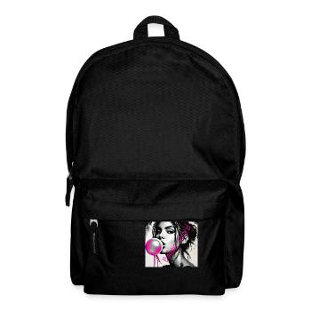 Ballon-Welt - Rucksack - Schwarz - Vorne