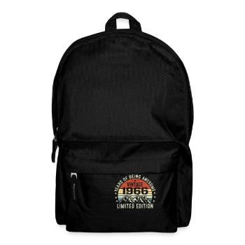 Gift to Celebrate Your Birth Year 1966 - Backpack - black - Front