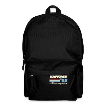 Célébrez un soixantenaire de légende avec humour - Sac à dos - noir - Devant