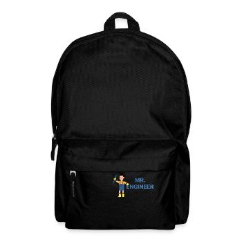 Herr Ingenieur - Rucksack - Schwarz - Vorne